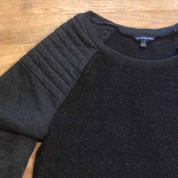 American Eagle EUC Moto Crew Sweatshirt - Picture 2 of 8